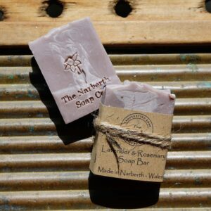 Half Size Soap Lavender & Rosemary with British Clay