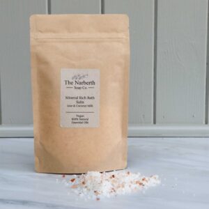 Bath Salts Pouch 300g (Aloe Vera and Coconut Milk)